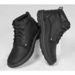 ⁦حذاء سكيتشرز ريلاكس فيت: سيجمينت جارنت للرجال لون أسود- Skechers Men's Relaxed Fit: Segment - Garnet Shoes⁩ - الصورة ⁦6⁩