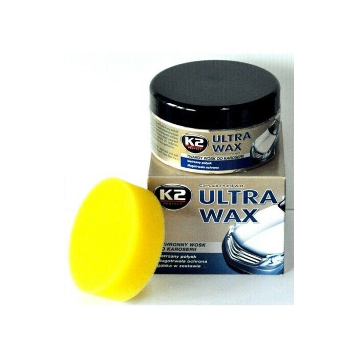 ⁦ultra wax شمع مع اسفنجة k2 k073⁩ - الصورة ⁦3⁩