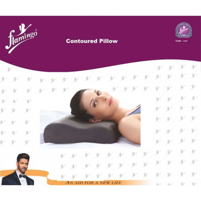 ⁦Flamingo Flamingo Contoured Pillow Universal⁩ - الصورة ⁦2⁩