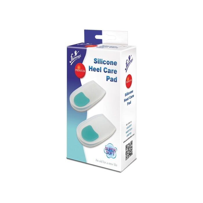 1027240_67db36861503e Flamingo Premium Silicon Heel Care Pad-Pair - الصورة 1