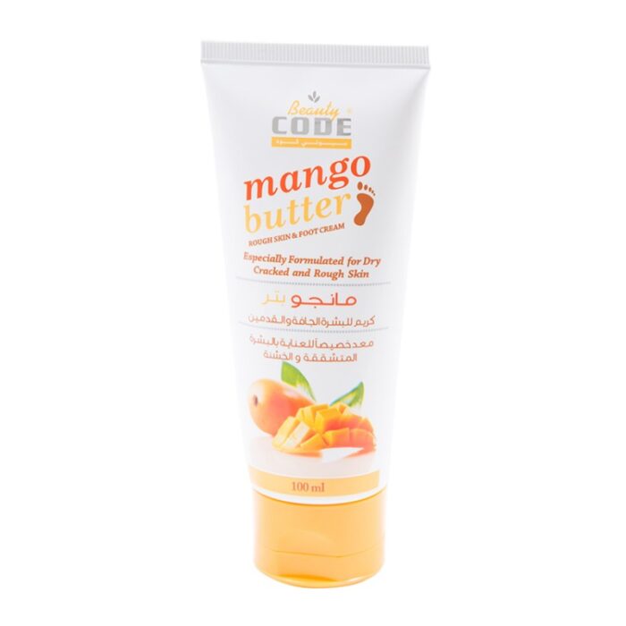 1027404_67db36e29e712 كريم مانجو بتر للبشرة الجافة والقدمين 100مل من Beauty CODE - الصورة 1