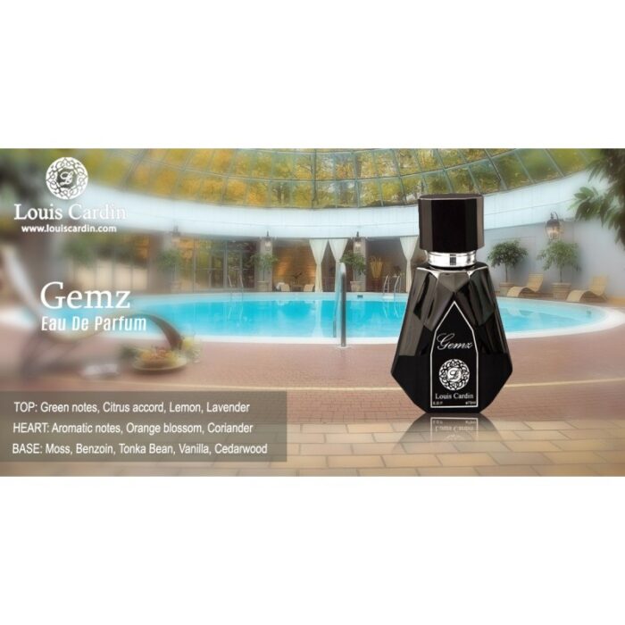 ⁦لويس كاردن عطر رجالي GEMZ 75 ML⁩ - الصورة ⁦4⁩