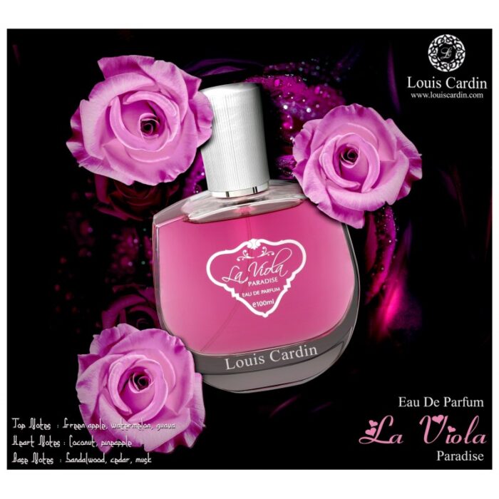 ⁦لويس كاردن عطر ستاتي LA VIOLA PARADISE 100ML EDP⁩ - الصورة ⁦4⁩