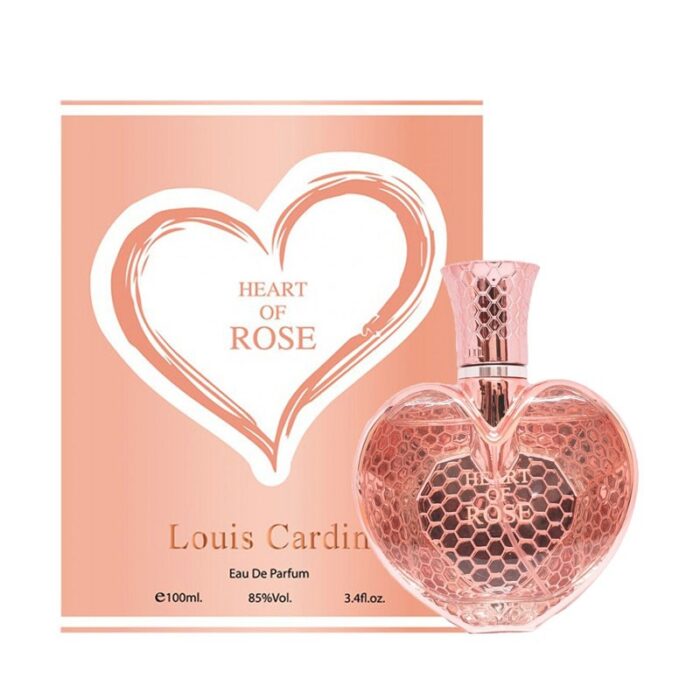 ⁦لويس كاردن عطر ستاتي HEART OF ROSE 100ML⁩ - الصورة ⁦2⁩