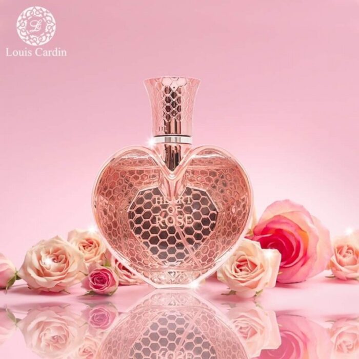 ⁦لويس كاردن عطر ستاتي HEART OF ROSE 100ML⁩ - الصورة ⁦4⁩