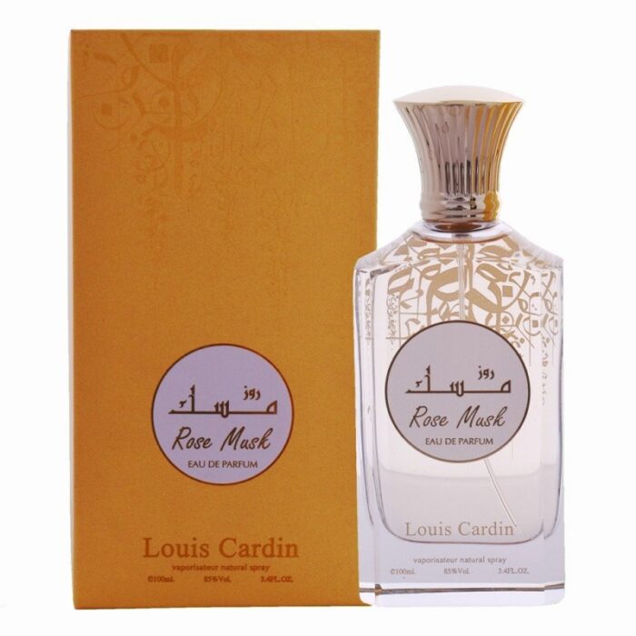 ⁦لويس كاردن عطر ROSE MUSK 100ML EDP⁩ - الصورة ⁦2⁩