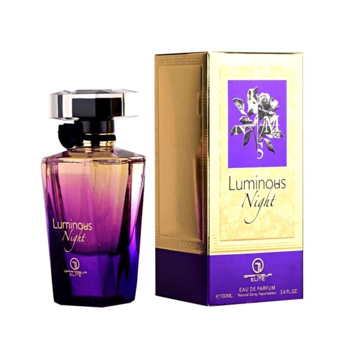 ⁦ABC عطر اماراتي GRANDEUR ELITE LUMINOUS NIGHT 100M للنساء EDP⁩ - الصورة ⁦2⁩