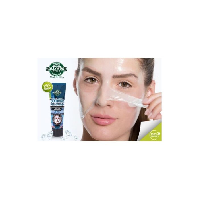 ⁦Brightening Diamond peel off mask step 3 extract   من Hollywood style⁩ - الصورة ⁦2⁩