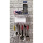 ستاند مطبخ تعليق محارم علب مغارف