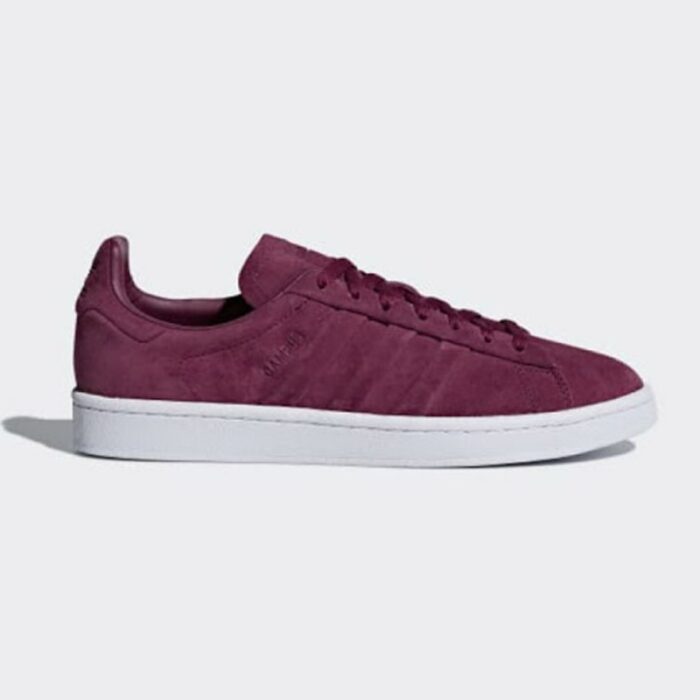 1028770_67db3af6185be adidas Campus Stitch And Turn Shoes – Red- حذاء اديداس كامباس ستيش اند تيرن للرجال لون أحمر - الصورة 1