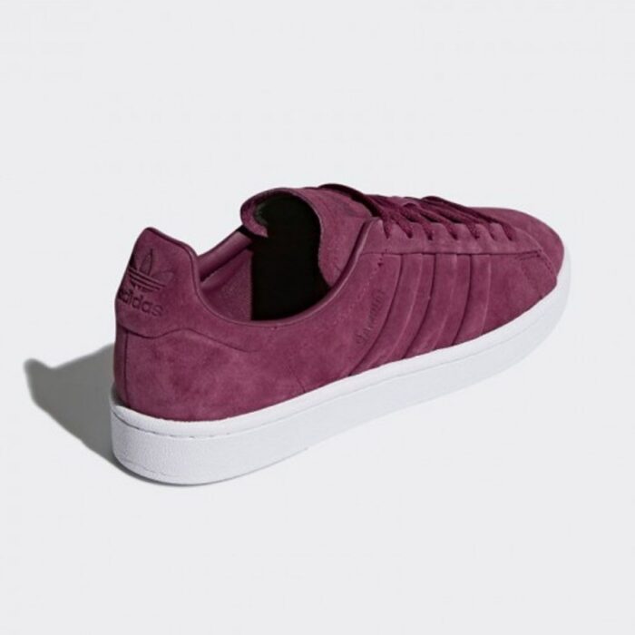 ⁦adidas Campus Stitch And Turn Shoes – Red- حذاء اديداس كامباس ستيش اند تيرن للرجال لون أحمر⁩ - الصورة ⁦3⁩