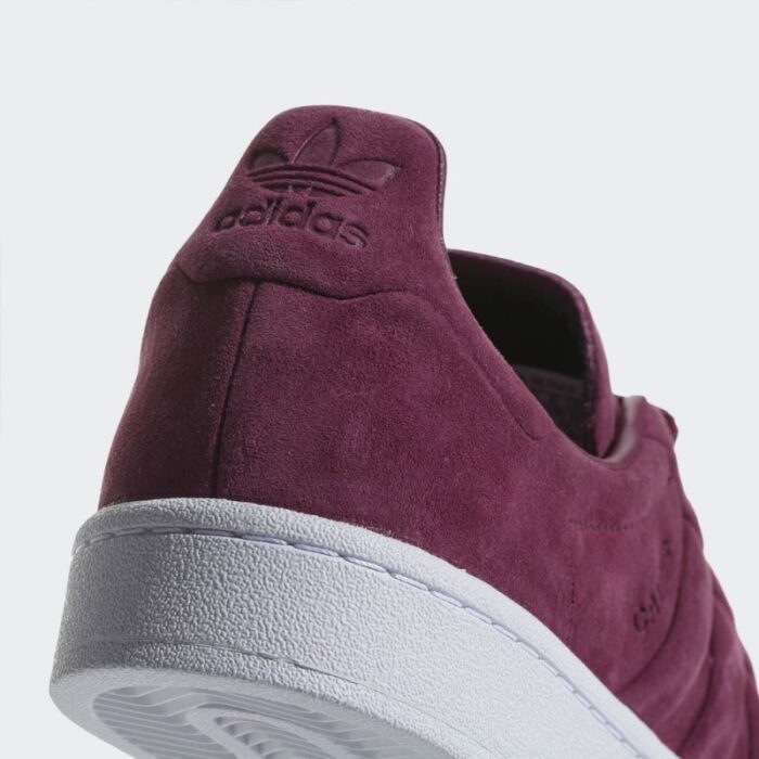 ⁦adidas Campus Stitch And Turn Shoes – Red- حذاء اديداس كامباس ستيش اند تيرن للرجال لون أحمر⁩ - الصورة ⁦7⁩