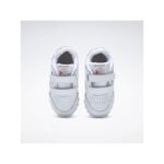 ⁦Reebok Mens' Classic Leather Shoes- حذاء ريبوك كلاسيك ليذر للأطفال للجنسين لون أبيض⁩ - الصورة ⁦2⁩