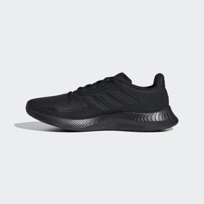 ⁦adidas Unisex' Runfalcon 2.0 Shoes - Black- حذاء اديداس رن فالكون 2.0 للجنسين لون أسود⁩ - الصورة ⁦5⁩