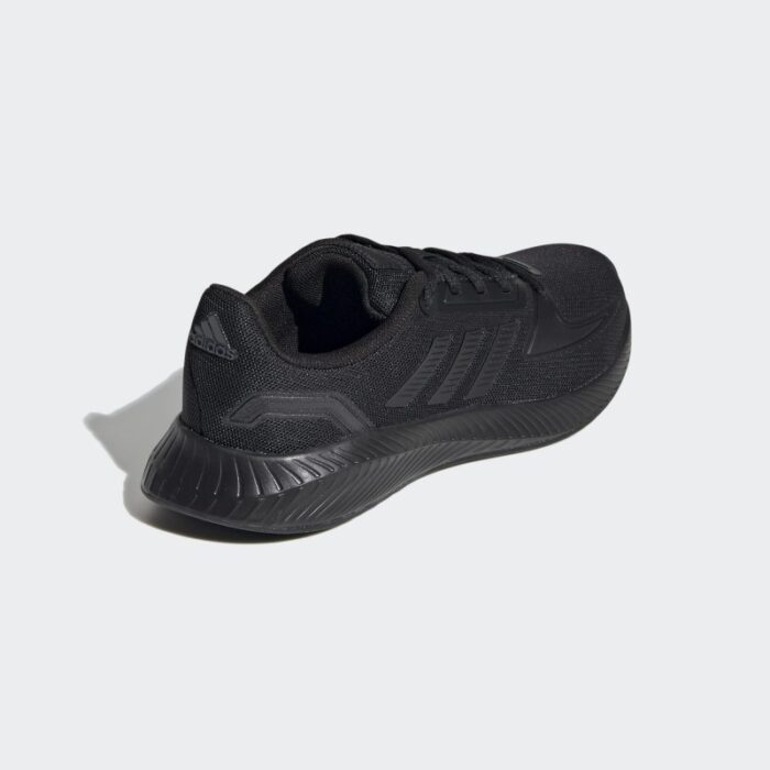 ⁦adidas Unisex' Runfalcon 2.0 Shoes - Black- حذاء اديداس رن فالكون 2.0 للجنسين لون أسود⁩ - الصورة ⁦7⁩