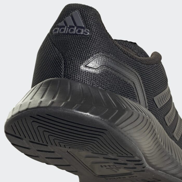 ⁦adidas Unisex' Runfalcon 2.0 Shoes - Black- حذاء اديداس رن فالكون 2.0 للجنسين لون أسود⁩ - الصورة ⁦10⁩