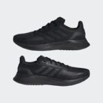 ⁦adidas Unisex' Runfalcon 2.0 Shoes - Black- حذاء اديداس رن فالكون 2.0 للجنسين لون أسود⁩ - الصورة ⁦11⁩