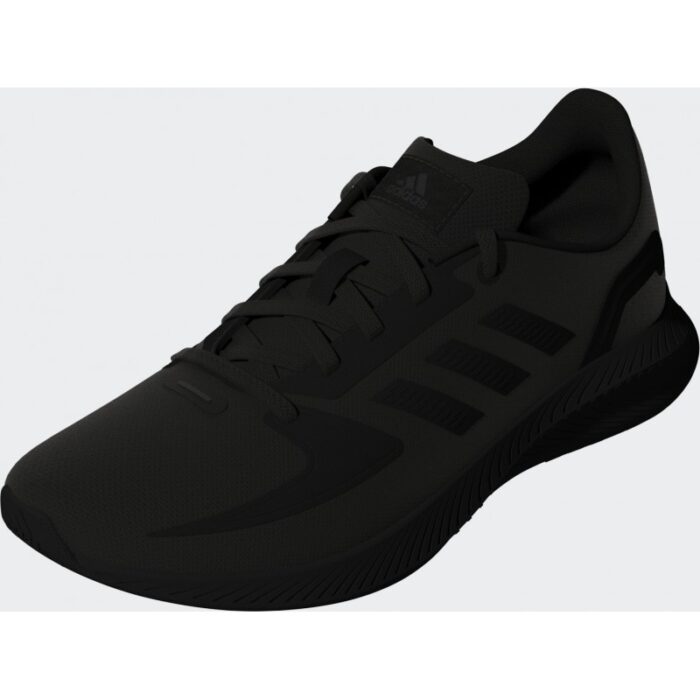 ⁦adidas Unisex' Runfalcon 2.0 Shoes - Black- حذاء اديداس رن فالكون 2.0 للجنسين لون أسود⁩ - الصورة ⁦12⁩