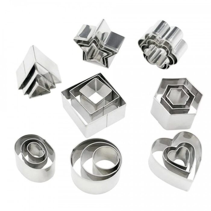 ⁦طقم قوالب كعك ستانلس⁩ - الصورة ⁦3⁩