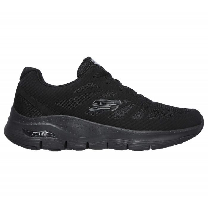 ⁦حذاء سكيتشرز ارتش فيت – تشارج باك للرجال لون أسود- Skechers Men's Arch Fit - Charge Back Shoes⁩ - الصورة ⁦6⁩