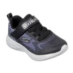 ⁦Skechers Kids' GO RUN 600 - BAXTUX Shoes - حذاء سكيتشرز جو رن 600 - باكستوس للأطفال لون أسود⁩ - الصورة ⁦5⁩
