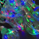 حبل اضائة لمبات كبيرة وصغيرة LED