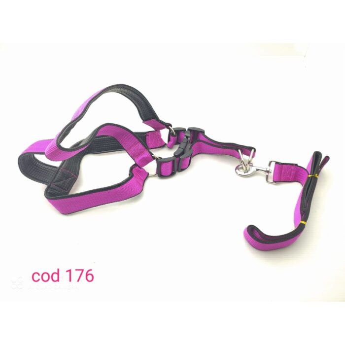 1029675_67db3c8ad7f93 حبل صدر للكلاب حجم XL لون زهري - الصورة 1