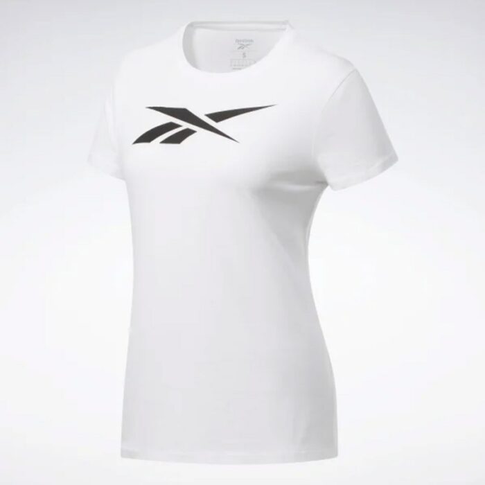 1029755_67db3cbb638ca Reebok TE Graphic Vector Tee- تيشيرت ريبوك جرافيك فيكتور للنساء لون أبيض - الصورة 1