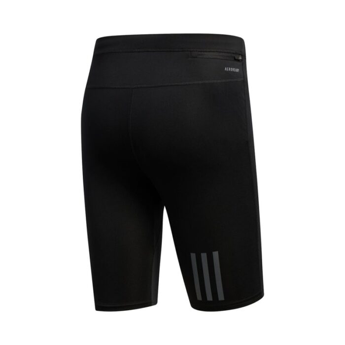 ⁦adidas OWN THE RUN SHORT TIGHTS - Black⁩ - الصورة ⁦2⁩
