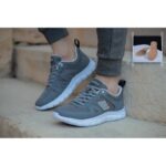 ⁦حذاء سبورت بنعل مريح من Eagle لون رمادي⁩ - الصورة ⁦4⁩