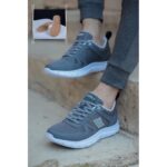 ⁦حذاء سبورت بنعل مريح من Eagle لون رمادي⁩ - الصورة ⁦5⁩