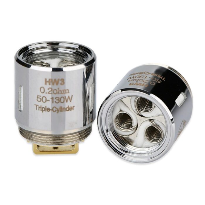 ⁦كويل ثلاثي الاسطوانة HW3 للأراجيل الالكترونية⁩ - الصورة ⁦1⁩