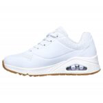 ⁦حذاء سكيتشرز أونو ستاند أون اير للنساء لون أبيض - Skechers Women's Skechers Uno Stand On Air Shoes⁩ - الصورة ⁦5⁩