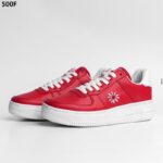 ⁦حذاء كورت سبورت للصبايا لون أحمر⁩ - الصورة ⁦2⁩