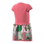 adidas Kids' Flower Print Summer Set- فستان اديداس فلور برينت للأطفال لون زهري‏