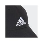 ⁦adidas LIGHTWEIGHT EMBROIDERED BASEBALL CAP - Black- طاقية اديداس لايت ويت بيسبول للجنسين لون اسود⁩ - الصورة ⁦4⁩
