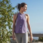 ⁦adidas Womens' Tank Top - Purple- توب تانك اديداس للنساء لون بنفسجي⁩ - الصورة ⁦2⁩