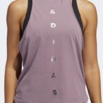⁦adidas Womens' Tank Top - Purple- توب تانك اديداس للنساء لون بنفسجي⁩ - الصورة ⁦6⁩