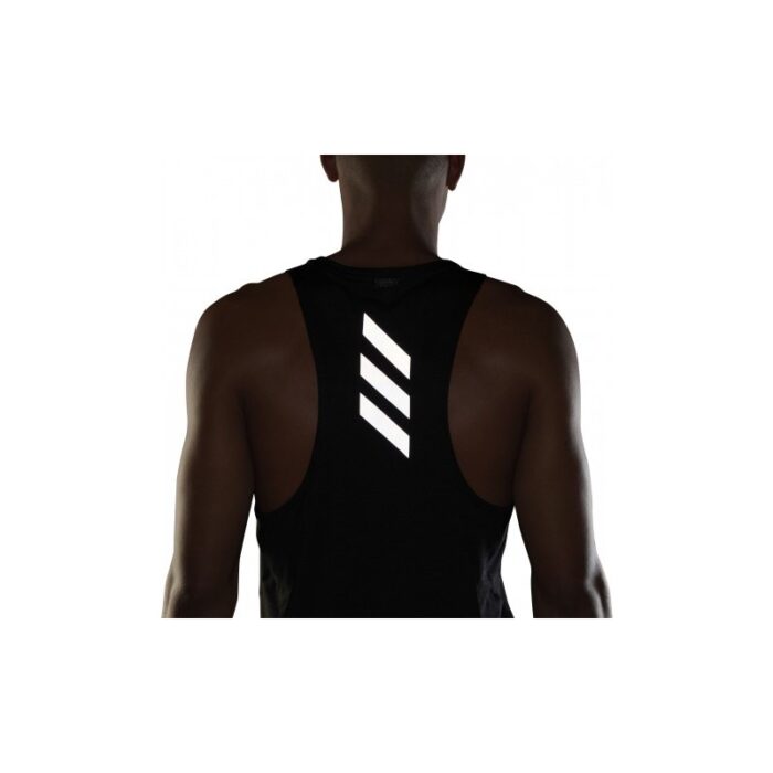 ⁦adidas Runner Singlet - Black⁩ - الصورة ⁦2⁩