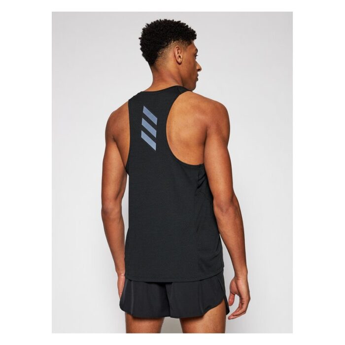 ⁦adidas Runner Singlet - Black⁩ - الصورة ⁦3⁩