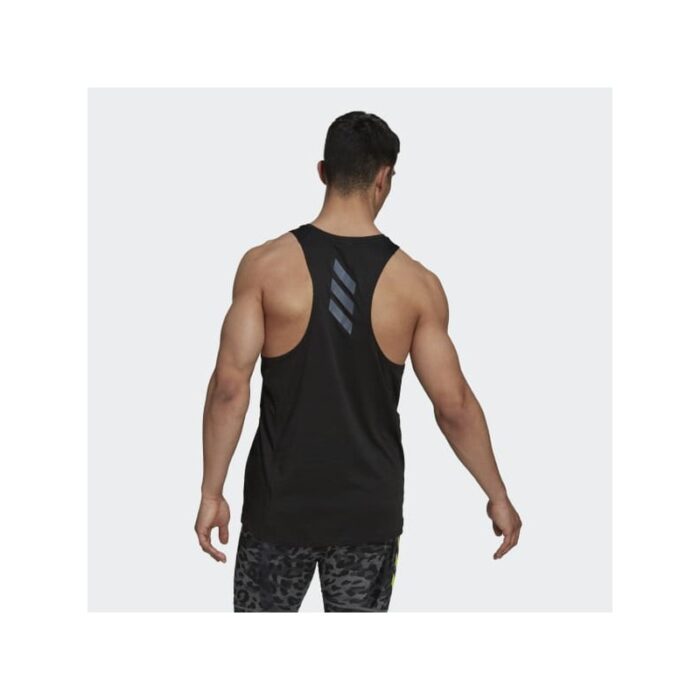 ⁦adidas Runner Singlet - Black⁩ - الصورة ⁦6⁩