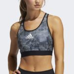 ⁦adidas Womens Printed Racerback Sports Bra- صدرية اديداس الرياضية⁩ - الصورة ⁦4⁩