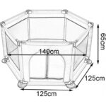 ⁦حلبة اطفال مع 10 طابة وسلة - حسب اللون المتوفر في المخازن⁩ - الصورة ⁦6⁩