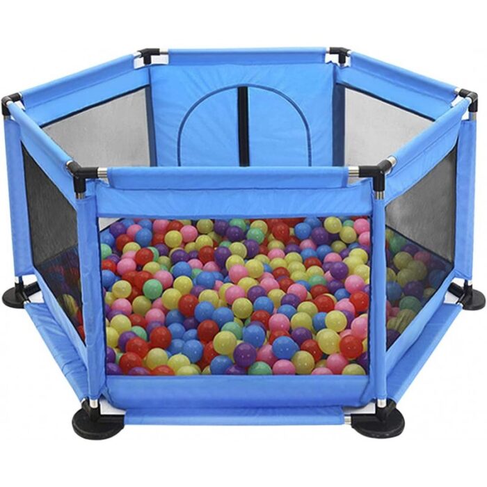 ⁦حلبة اطفال مع 10 طابة وسلة - حسب اللون المتوفر في المخازن⁩ - الصورة ⁦7⁩