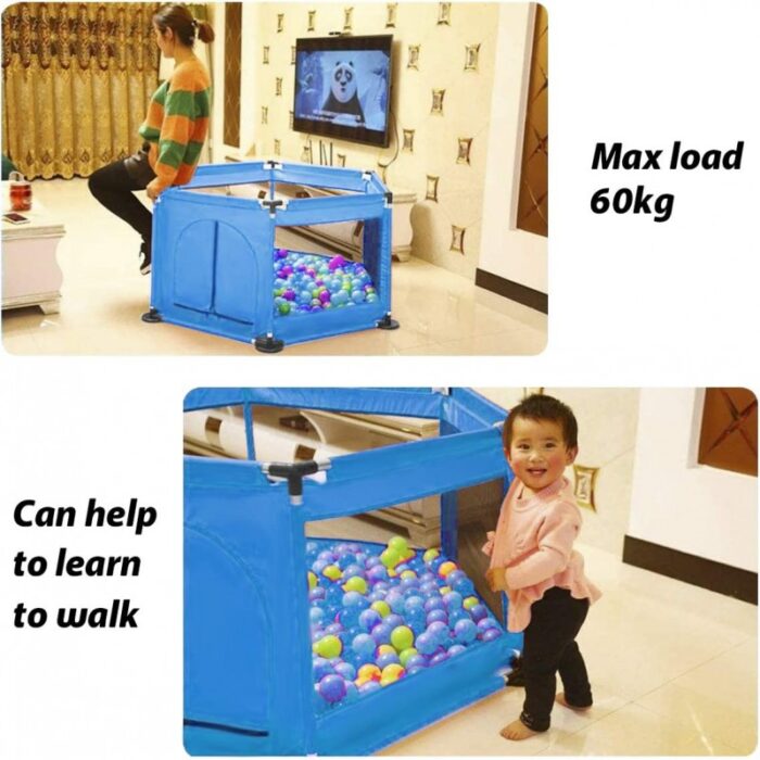 ⁦حلبة اطفال مع 10 طابة وسلة - حسب اللون المتوفر في المخازن⁩ - الصورة ⁦10⁩