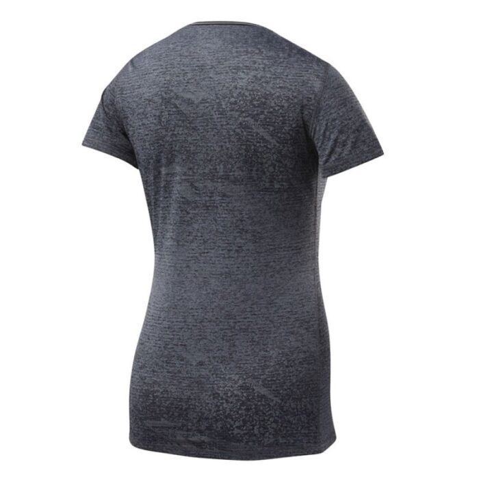 ⁦تيشيرت ريبوك ار بي كي راننيغ للنساء لون رمادي - Reebok Women's Rbk Running T-Shirt - Grey⁩ - الصورة ⁦5⁩