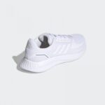⁦adidas Unisex' Runfalcon 2.0 Shoes - White- حذاء اديداس رن فالكون 2.0 للجنسين لون أبيض⁩ - الصورة ⁦5⁩