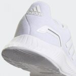 ⁦adidas Unisex' Runfalcon 2.0 Shoes - White- حذاء اديداس رن فالكون 2.0 للجنسين لون أبيض⁩ - الصورة ⁦7⁩