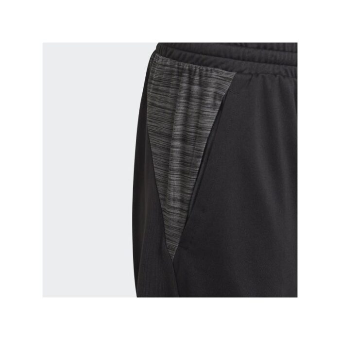 ⁦adidas AEROREADY Heather Shorts - Black⁩ - الصورة ⁦3⁩