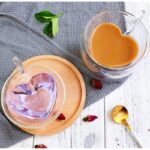 ⁦كاسة دبل جلاس راس قلب 250 مل⁩ - الصورة ⁦2⁩